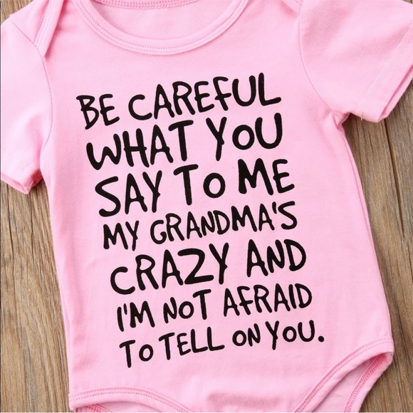 Pink Magnolia Other - 2for15 NWT Sweet onesie for baby